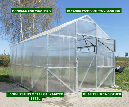 GEENHOUSE VICTORIA 3X4M